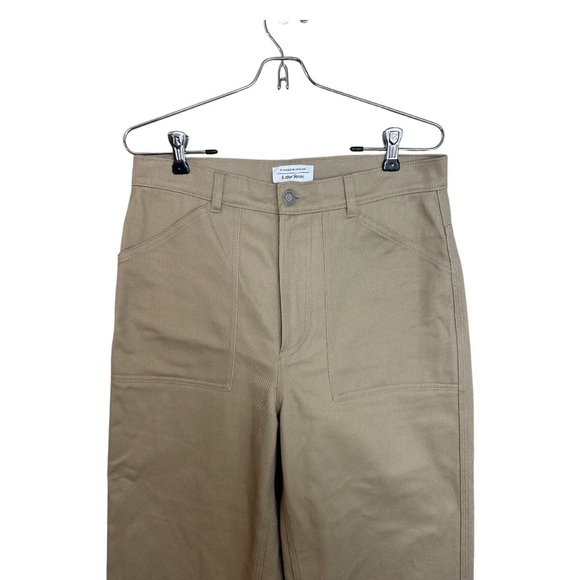 & Other Stories Wide Leg pants in Tan 8 - Picture 5 of 9